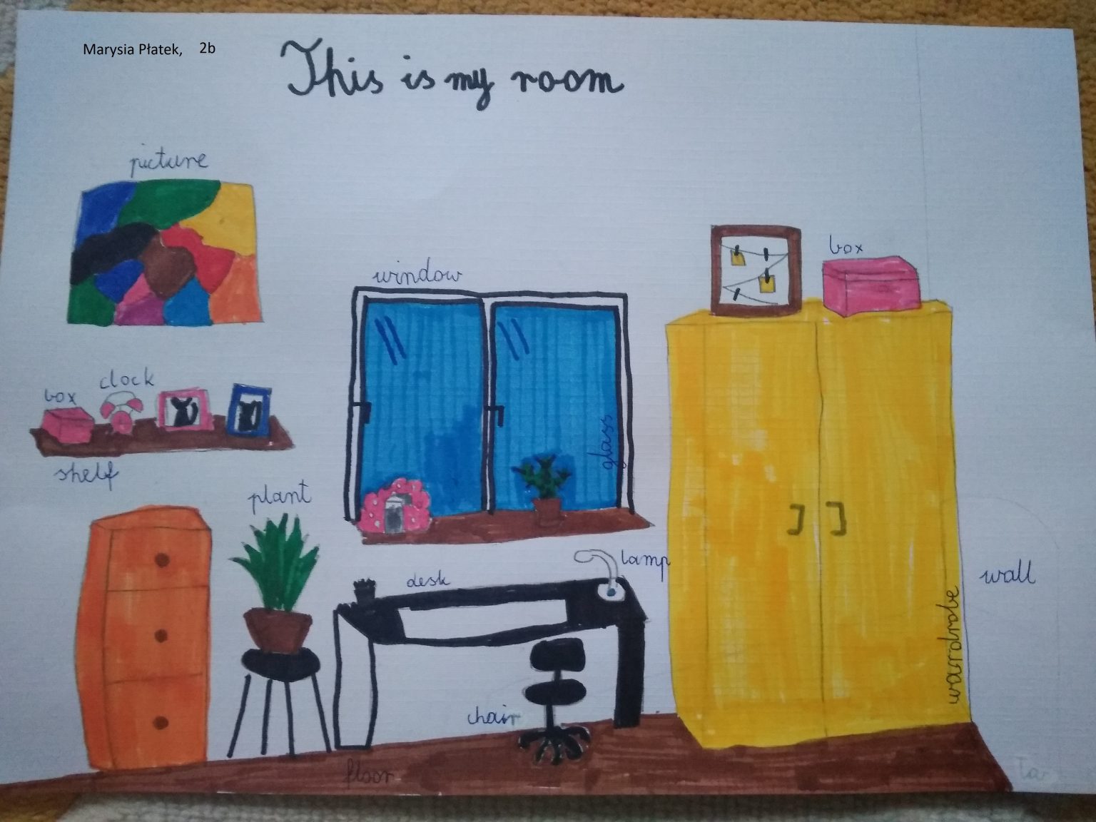 Opis Pokoju Po Angielsku 10 Zdań “MY BEDROOM”- lekcja języka angielskiego. Klasy drugie i ich wymarzony